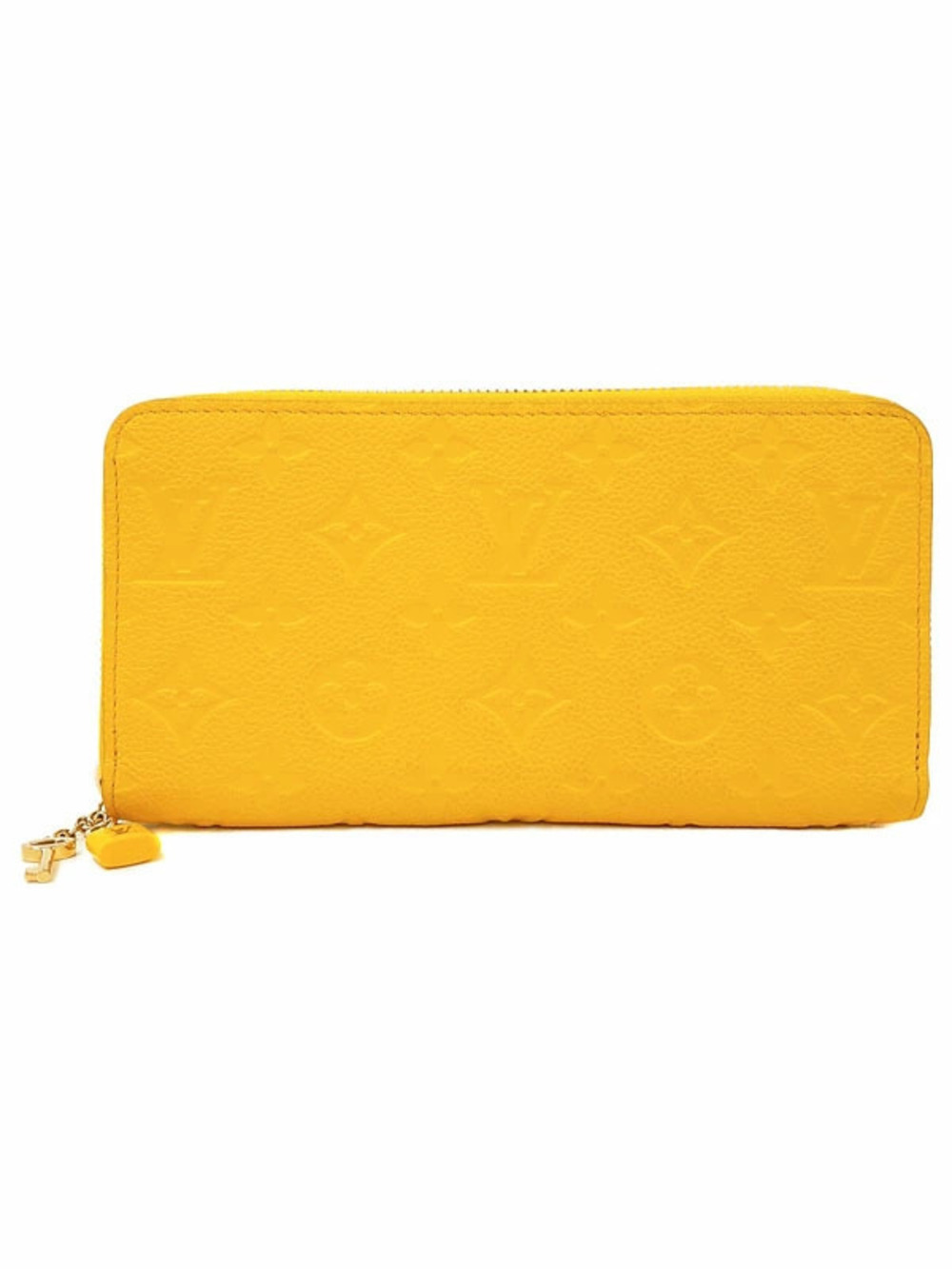 Louis Vuitton Monogram Empreinte Zippy Wallet Round Zipper Long